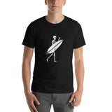 El Surfista Skeleton Shaka Men's T-Shirt