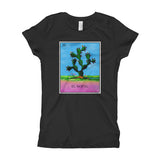 El Nopal Loteria Girl's T-Shirt