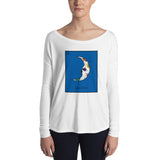 La Luna Loteria Womens Long Sleeve Tee