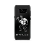 El Borracho Loteria B&W Samsung Case