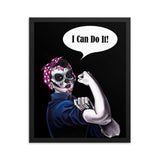 Rosie the Riveter Framed photo paper poster