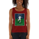La Futbolista Loteria USA Women's Soccer Tank by Pilar Grother