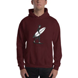El Surfista B&W Plain Hoodie