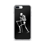 El Senderista (Hiker) Skeleton iPhone Case
