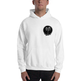 Palma Drip B&W Small Logo Hoodie