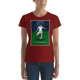 La Futbolista USA Women's Soccer T-shirt by Pilar Grother