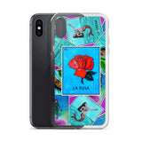 Las Damas Rosa Loteria All-Over iPhone Case