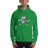 La Calavera Loteria B&W Plain Hoodie
