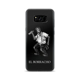 El Borracho Loteria B&W Samsung Case