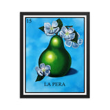 La Pera Loteria Framed photo paper poster