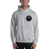 Palma Drip B&W Small Logo Hoodie