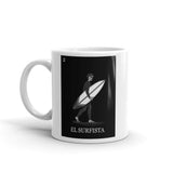 El Surfista B&W Mug