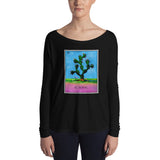 El Nopal Loteria Womens Long Sleeve Tee