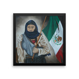 La Soldadera Framed photo paper poster