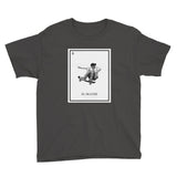 El Skater B&W Loteria boy's T-Shirt