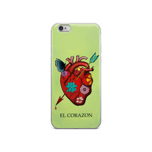 El Corazon Loteria iPhone Case