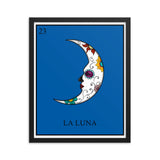 La Luna Loteria Framed photo paper poster