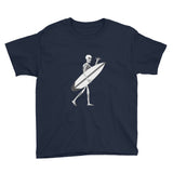 El Surfista Skeleton Shaka Boy's T-Shirt