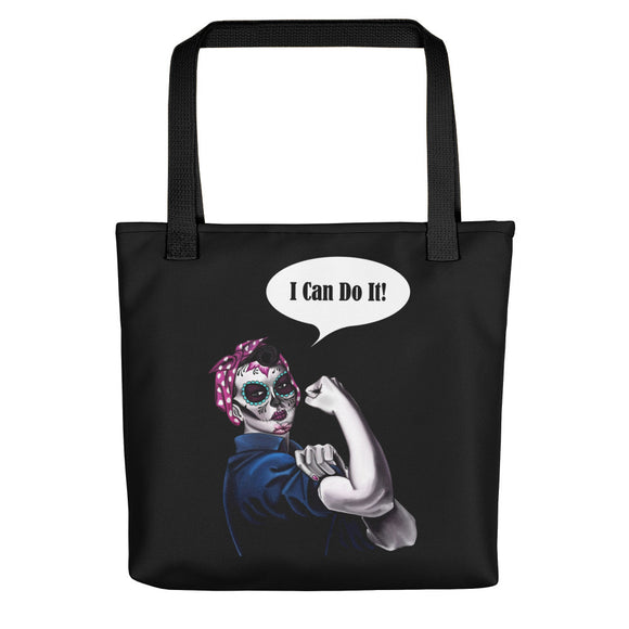 Rosie the Riveter All-over Tote bag