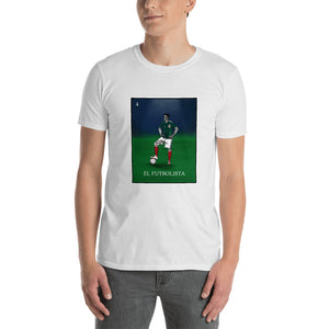 El Futbolista Loteria Mexico Men's T-Shirt