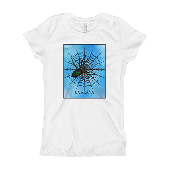La Araña Loteria Girl's T-Shirt