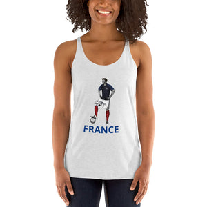 El Futbolista France Women's Racerback Tank