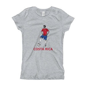 El Futbolista Costa Rica Girl's T-Shirt