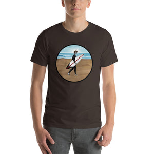 El Surfista Circle Men's T-Shirt