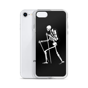 El Senderista (Hiker) Skeleton iPhone Case