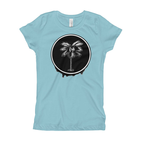 Palma Drip B&W Girl's T-Shirt