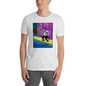 El Borracho Loteria Men's T-Shirt