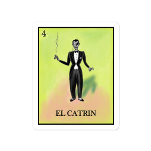 El Catrin Loteria Stickers