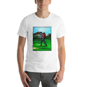 El Senderista (Hiker) Loteria Men's T-Shirt