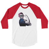 Rosie the Riveter 2 Women's 3/4 sleeve raglan shirt