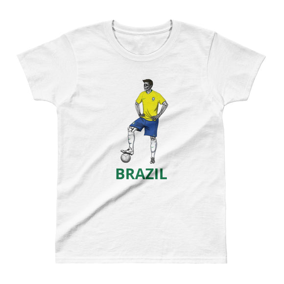 El Futbolista Brazil Plain Women's T-shirt