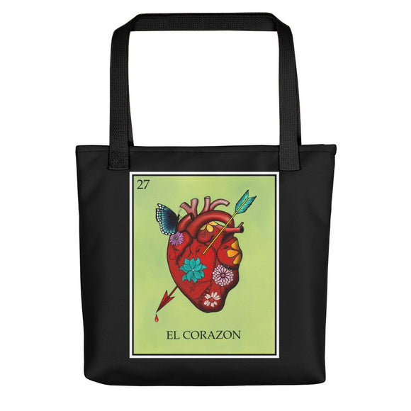 El Corazon Loteria All-Over Tote bag