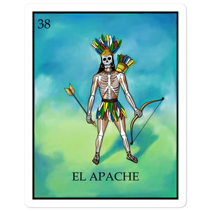 El Apache Loteria Stickers