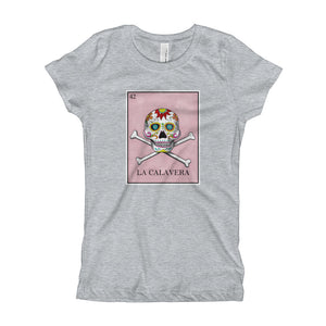 La Calavera Loteria Girl's T-Shirt