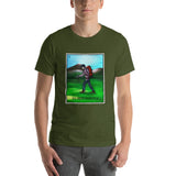 El Senderista (Hiker) Loteria Men's T-Shirt