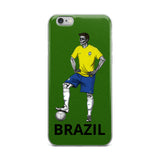 El Futbolista Brazil Plain iPhone Case