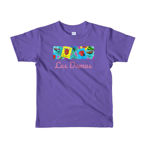 Las Damas Loteria Crop All-Over kids 2-6 yrs t-shirt