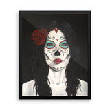 Catrina Dia de los Muertos (Day of the Dead) print by Pilar Grother
