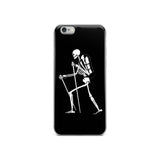 El Senderista (Hiker) Skeleton iPhone Case