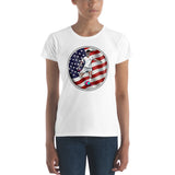 La Futbolista USA Women's Soccer T-shirt by Pilar Grother 