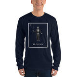 El Catrin B&W Men's Long sleeve t-shirt