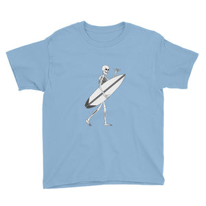 El Surfista Skeleton Shaka Boy's T-Shirt