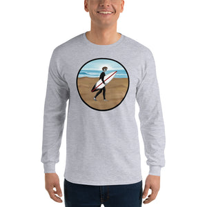 El Surfista Circle Men's Long Sleeve T-Shirt