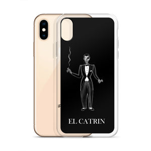 El Catrin Men's Black and white pilar grother loteria iphone