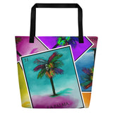 La Palma Pop All-Over Beach Bag