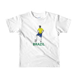 El Futbolista Brazil plain kids 2-6 yrs t-shirt